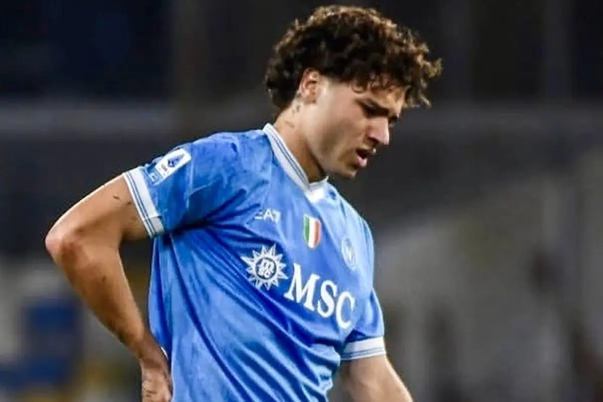 Vergara dolorante durante Napoli-Torino